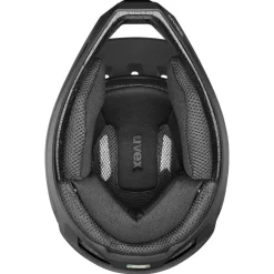 Casco Uvex ravage - Nero opaco