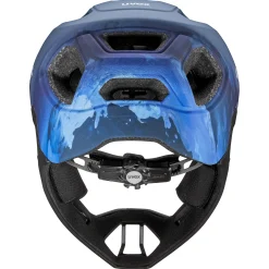 Casco Uvex React Junior Fullface - Blu
