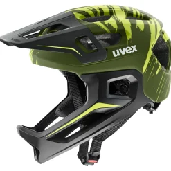 Casco Uvex React Junior Fullface - Verde