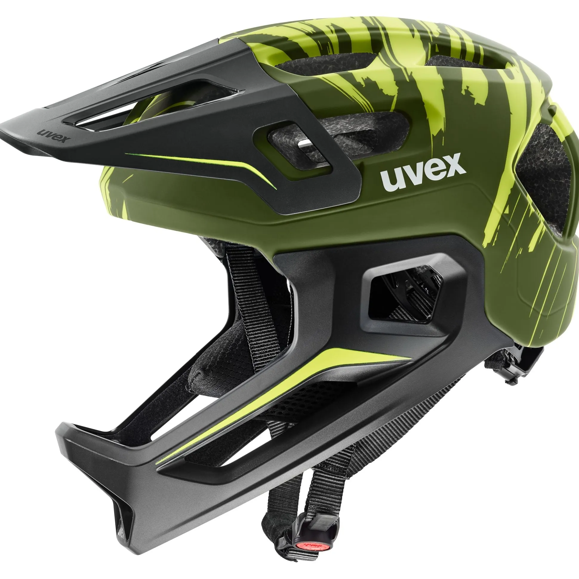 Casco Uvex React Junior Fullface - Verde