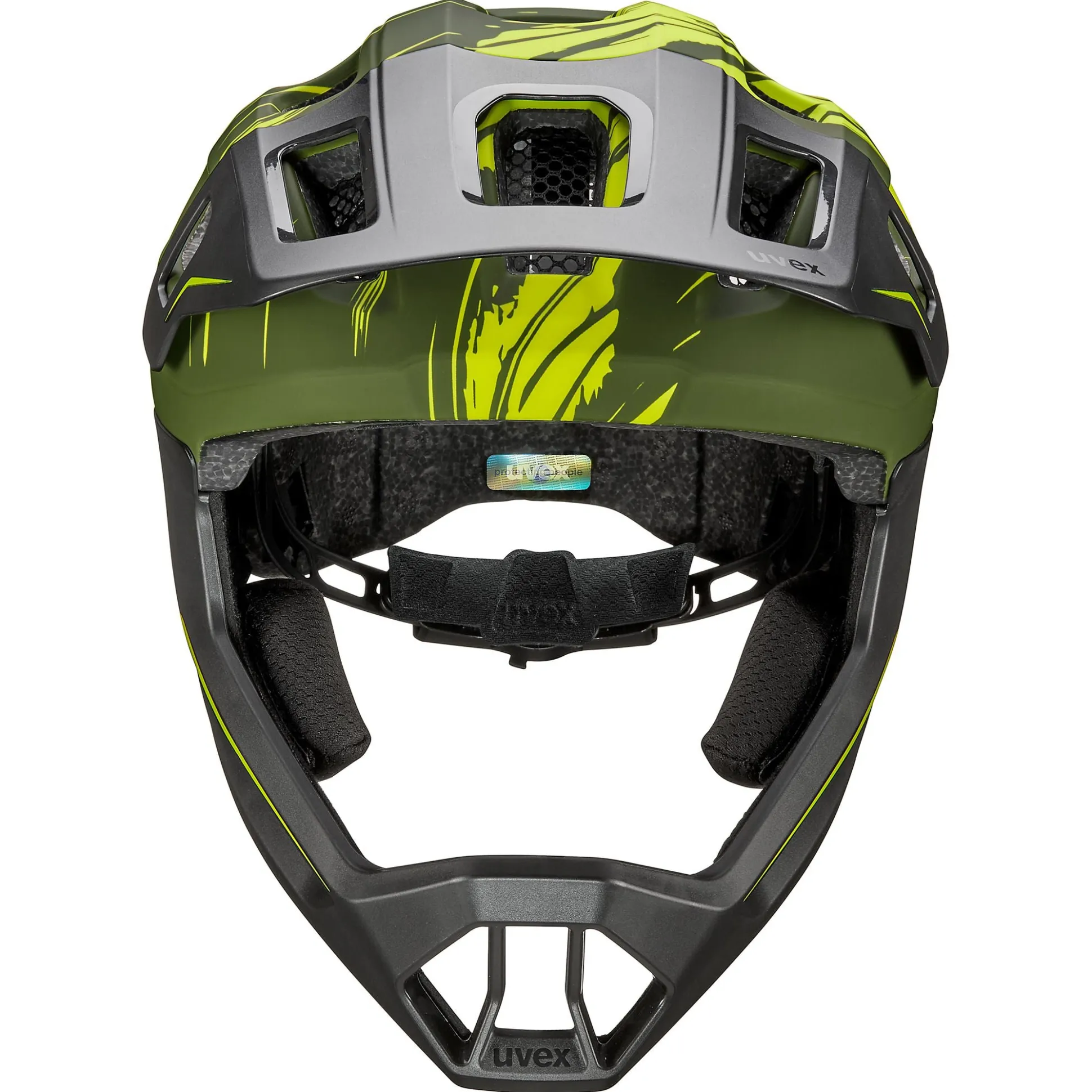Casco Uvex React Junior Fullface - Verde