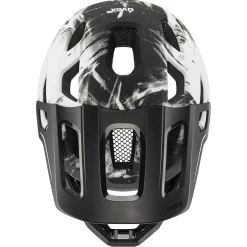 Casco Uvex React Junior Fullface - Nero bianco