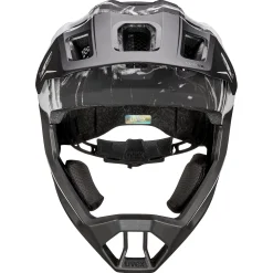 Casco Uvex React Junior Fullface - Nero bianco