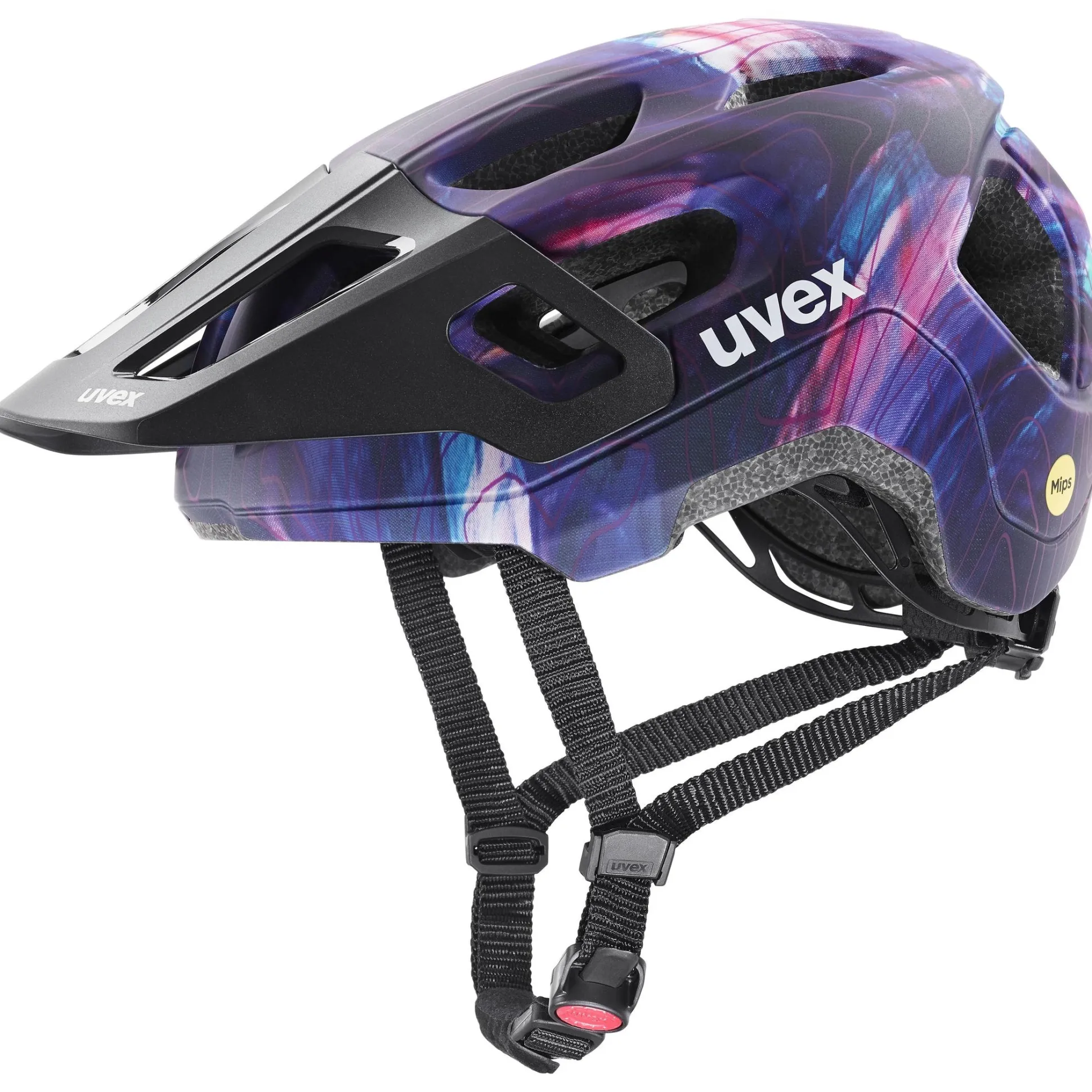 Casco Uvex React Junior Mips - Nero galaxy