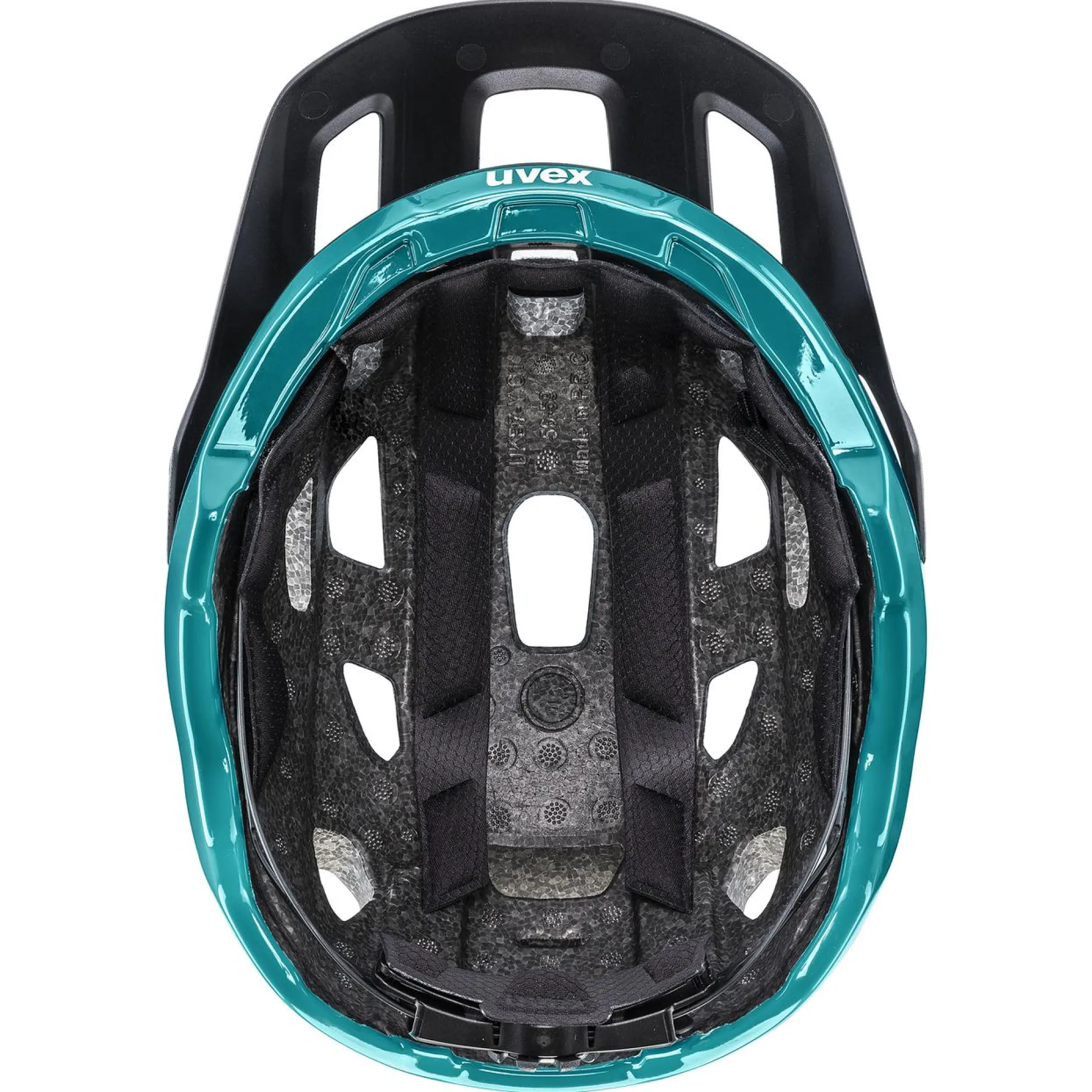 Casco Uvex React - Nero verde