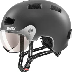 Casco Uvex Rush Visor - Grigio