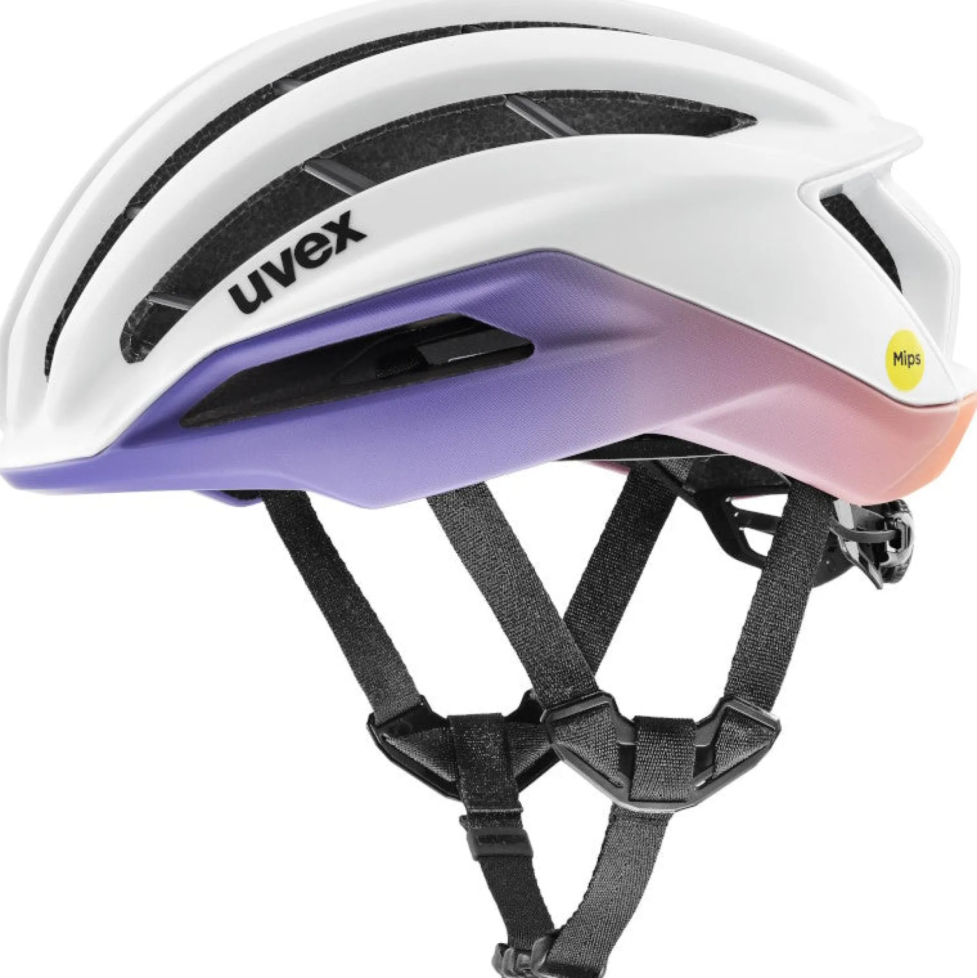 Casco Uvex Surge Aero MIPS - Bianco viola