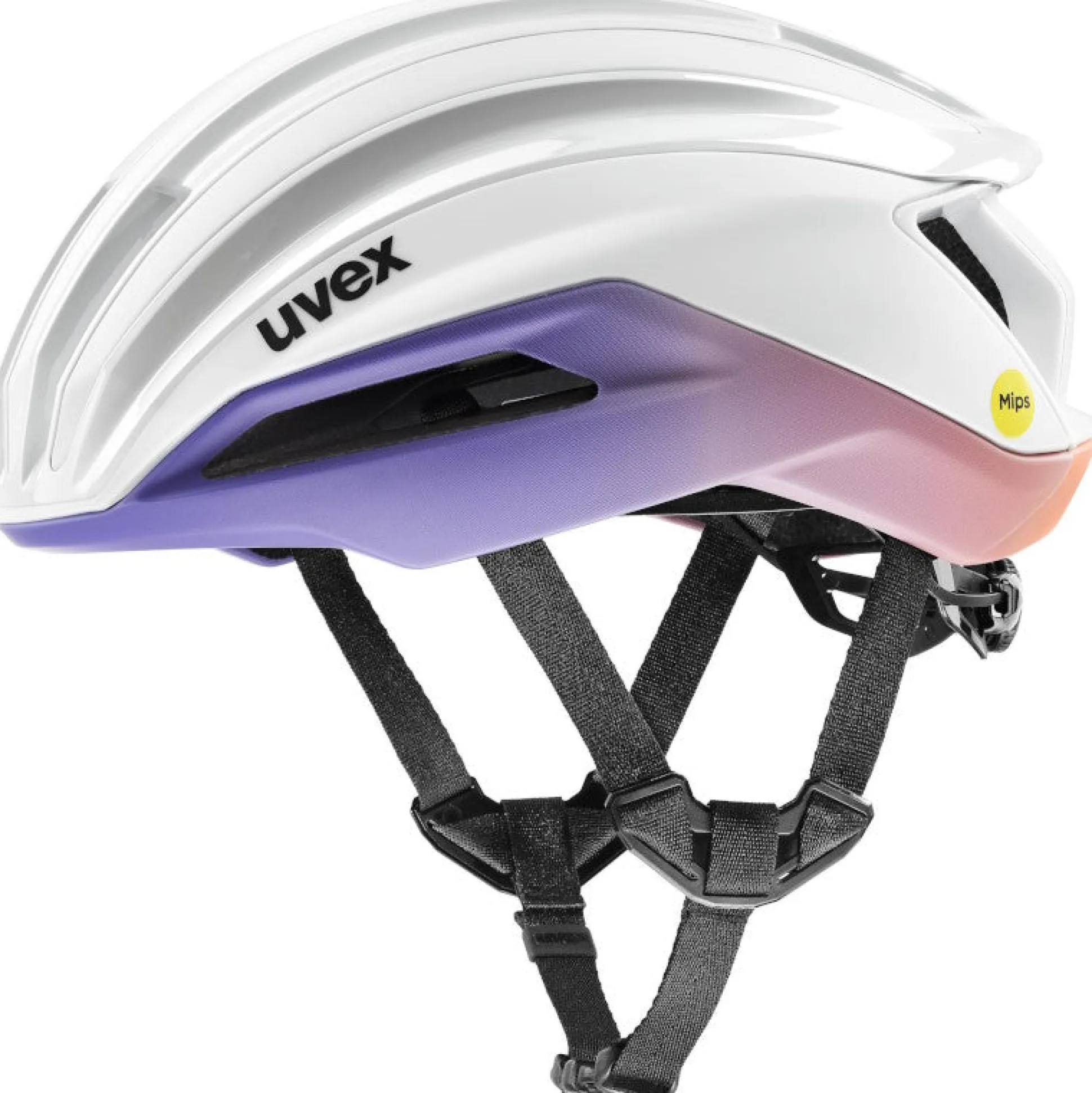 Casco Uvex Surge Aero MIPS - Bianco viola