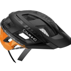 Casco Zerorh Caminho - Nero Opaco Arancio