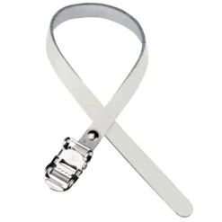 Cinghie per pedali Brn Leather - Bianco