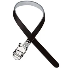 Cinghie per pedali Brn Leather - Nero