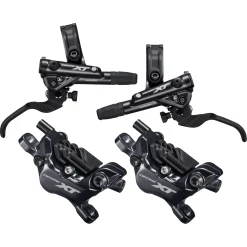 Coppia freni a disco idraulico Shimano Deore XT BL-M8100 + BR-M8120