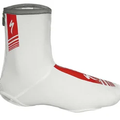 Copriscarpe Specialized Elastic Zip 14 - Bianco Rosso