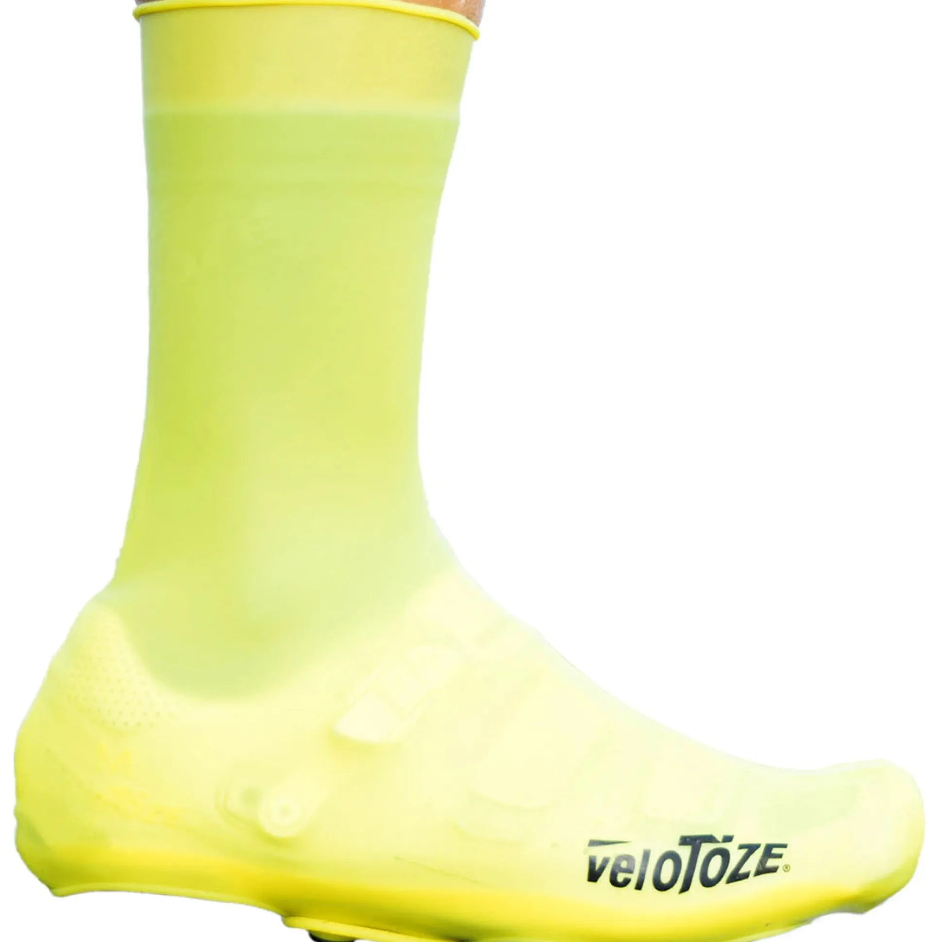 Copriscarpe VeloToze Tall Road Snap - Giallo