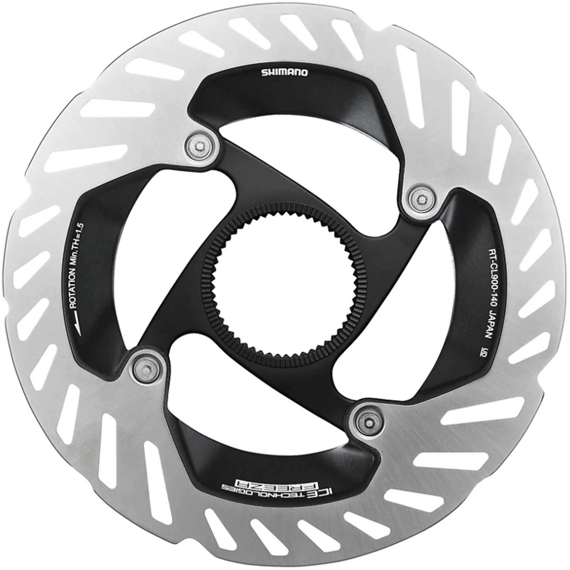 Disco Shimano Center Lock RT-CL900 Ice-Tech Freeza (Serraggio interno) - 160mm
