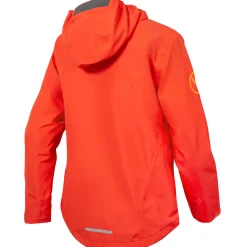 Giacca bambino Endura MT500 Waterproof - Rosso