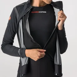 Giacca donna Castelli Alpha RoS 2 Light - Nero