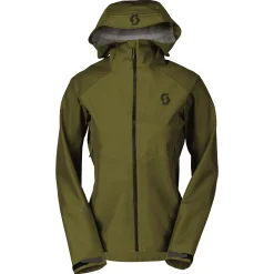 Giacca donna Scott Explorair Light Dryo 3 Layer - Verde