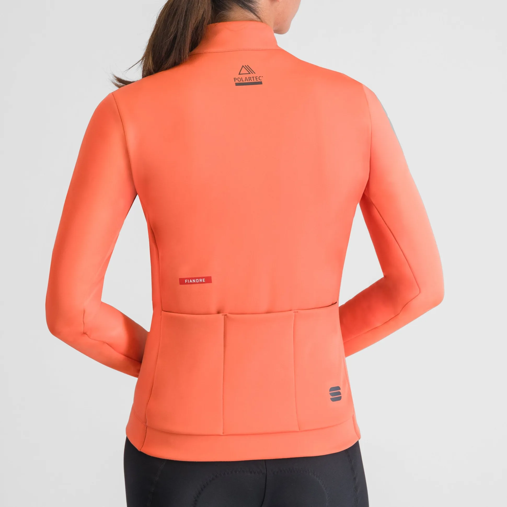 Giacca donna Sportful Fiandre 2 - Arancio