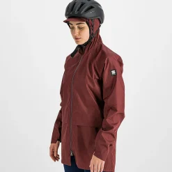 Giacca donna Sportful Metro Hardshell - Rosso