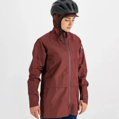 Giacca donna Sportful Metro Hardshell - Rosso