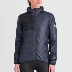 Giacca donna Sportful Supergiara Puffy - Blu