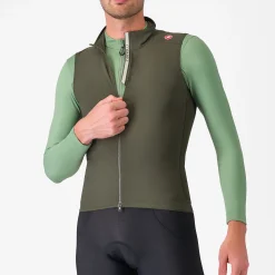 Gilet Castelli Espresso - Verde scuro