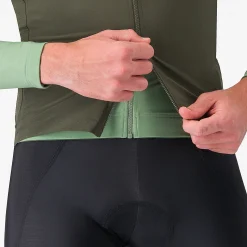 Gilet Castelli Espresso - Verde scuro