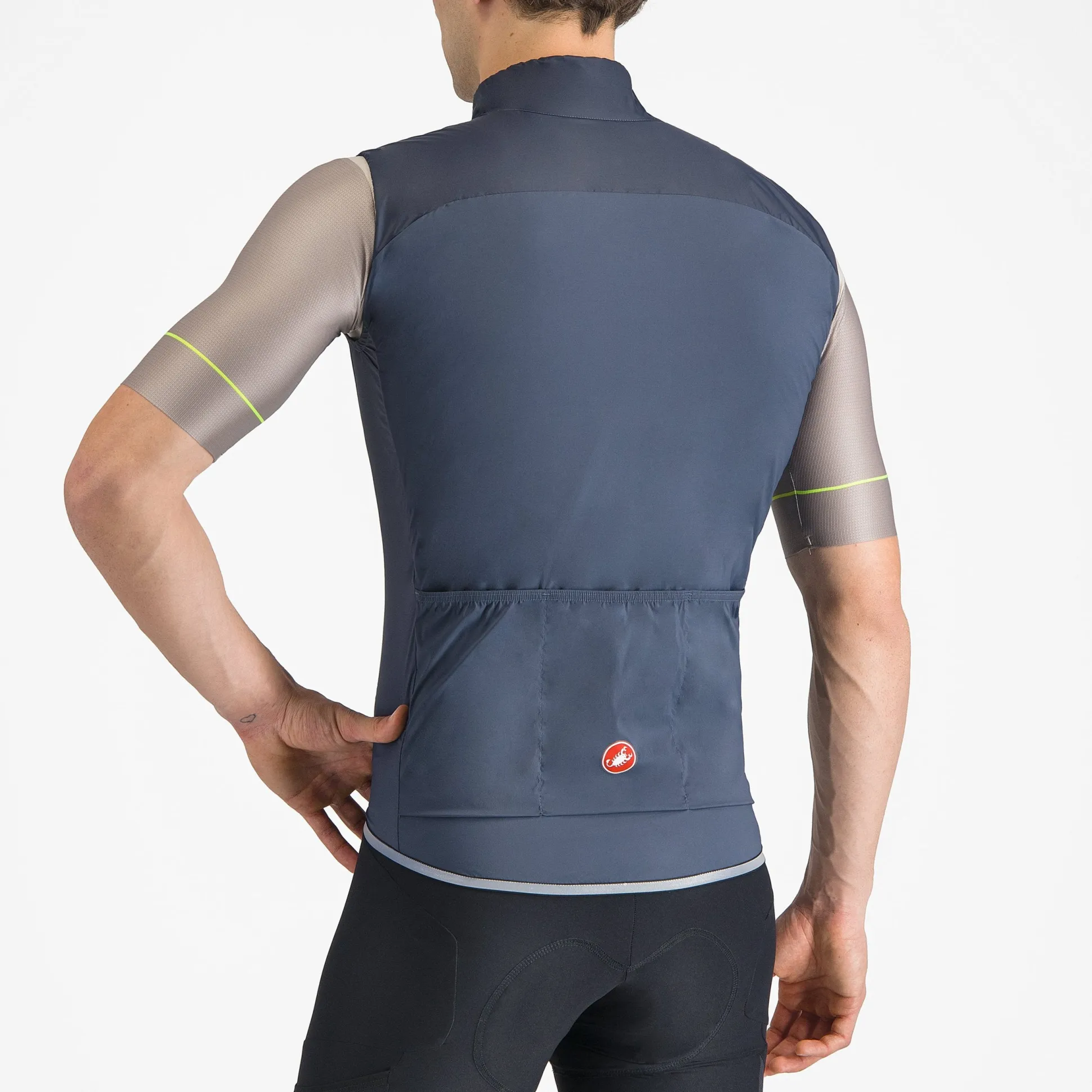 Gilet Castelli Fly Direct - Blu
