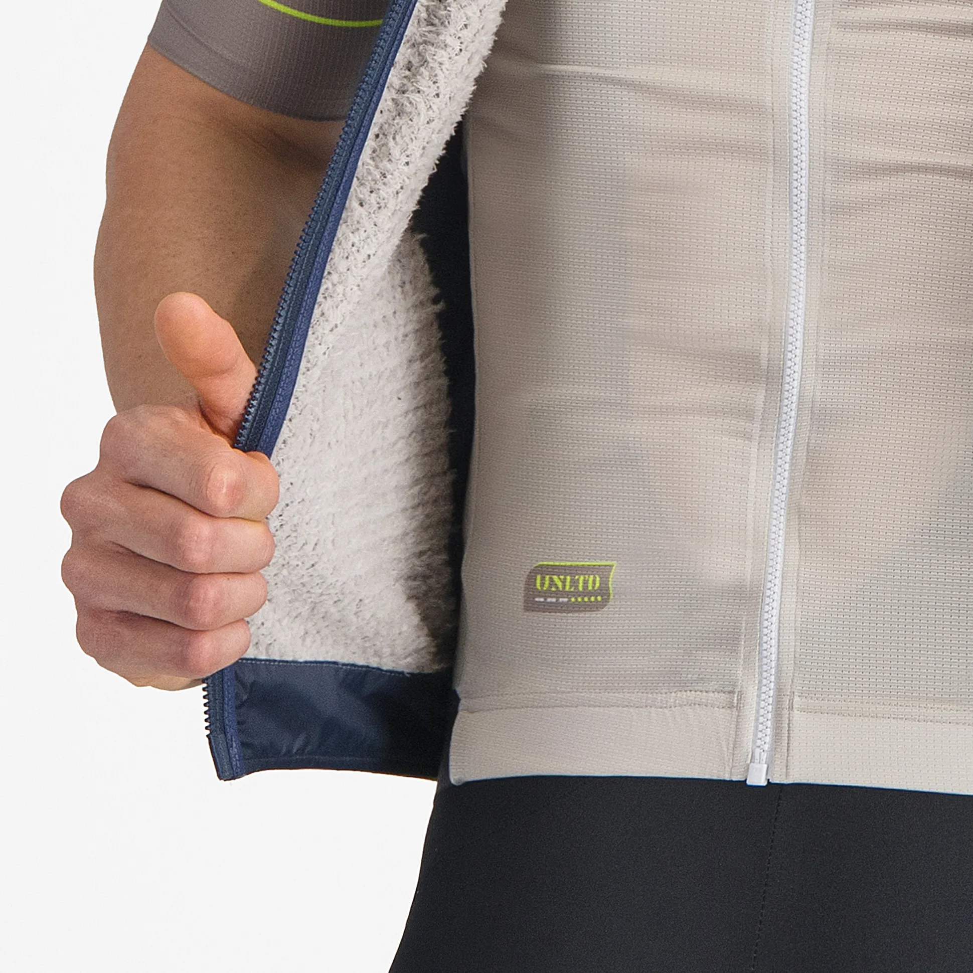 Gilet Castelli Fly Direct - Blu
