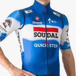 Gilet Castelli Soudal Quick-Step 2024 Pro Light Wind