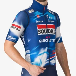 Gilet Castelli Soudal Quick-Step 2025 Pro Light Wind
