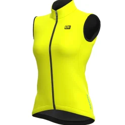 Gilet donna Ale Klimatik Guscio Racing - Giallo fluo