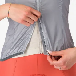 Gilet donna Castelli Aria 2 - Grigio chiaro