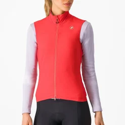 Gilet donna Castelli Espresso - Rosa