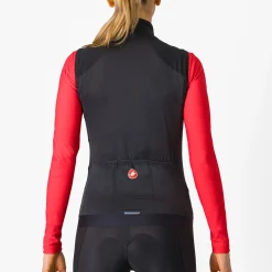 Gilet donna Castelli Espresso - Nero