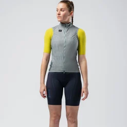 Gilet donna Gobik Plus 2.0 Cedar check - Verde