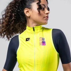 Gilet donna Gobik Plus 2.0 Liquid Lime - Giallo