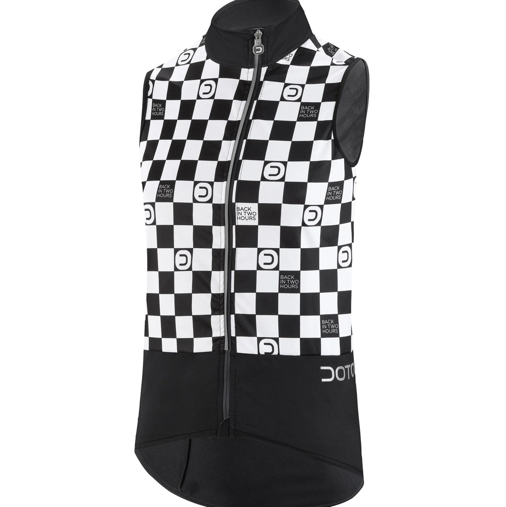 Gilet Dotout Breeze - Nero bianco
