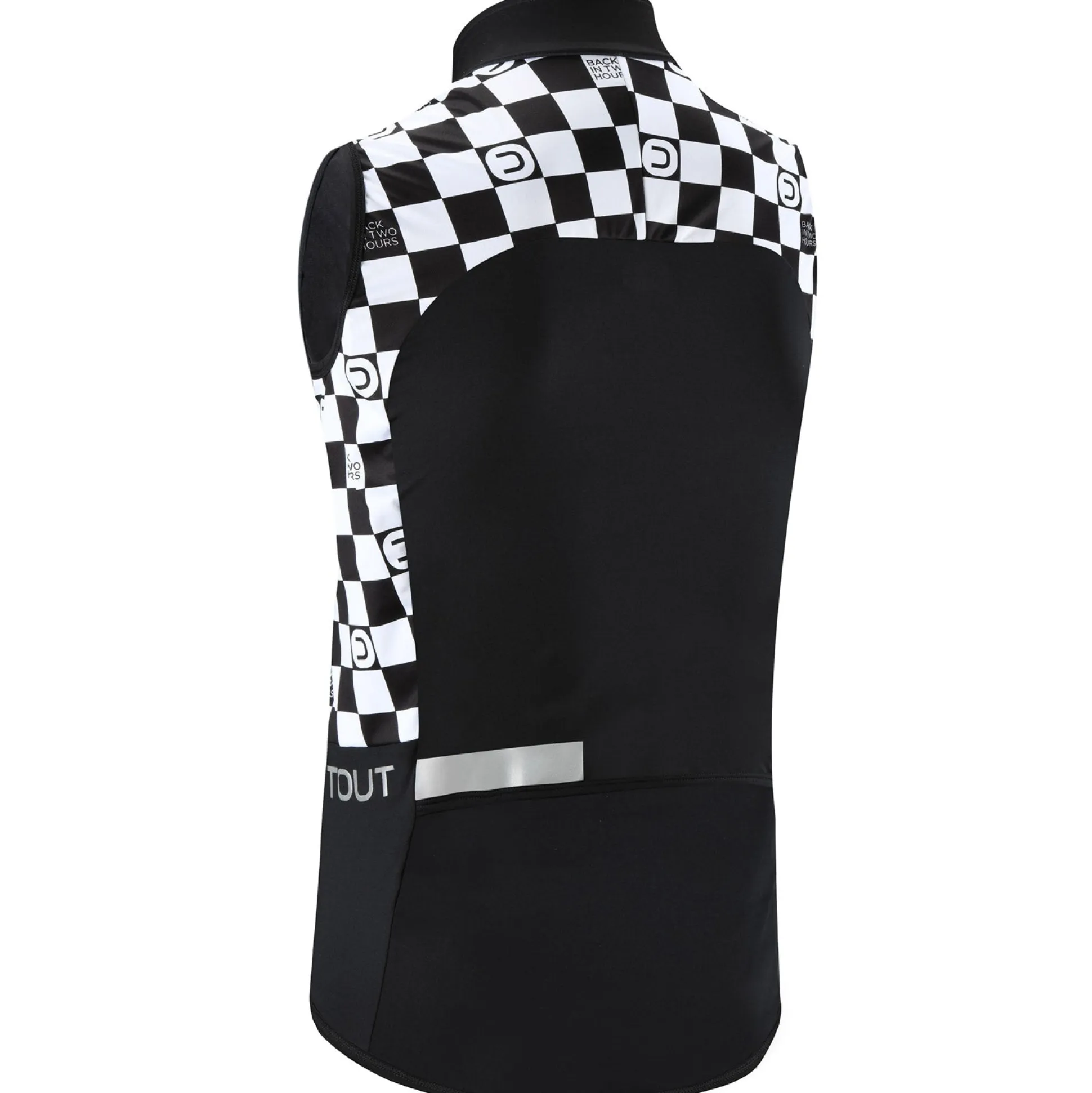 Gilet Dotout Breeze - Nero bianco