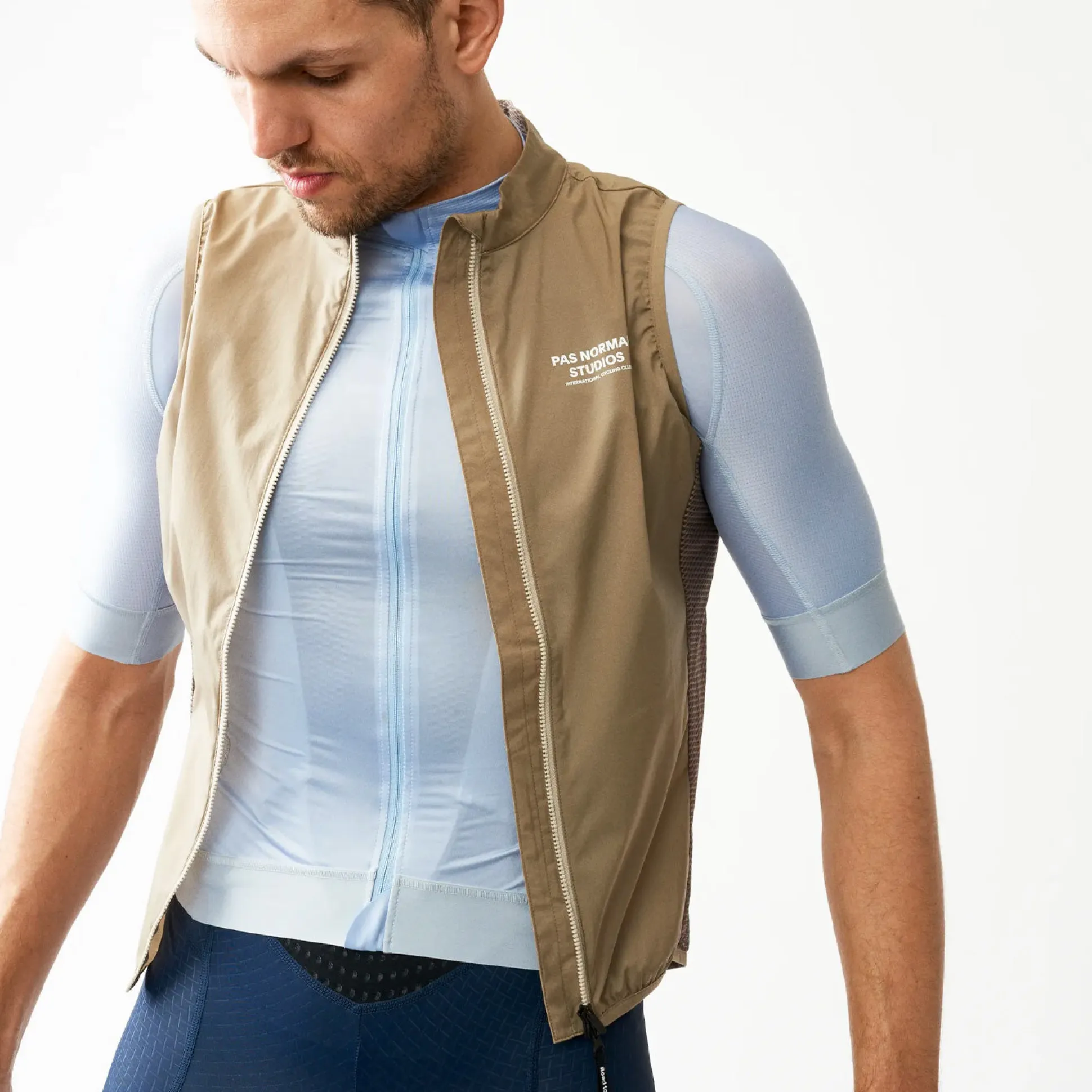 Gilet Pas Normal Studios Mechanism Stow Away - Beige