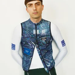 Gilet Pas Normal Studios T.K.O. Mechanism Stow Away - Blu