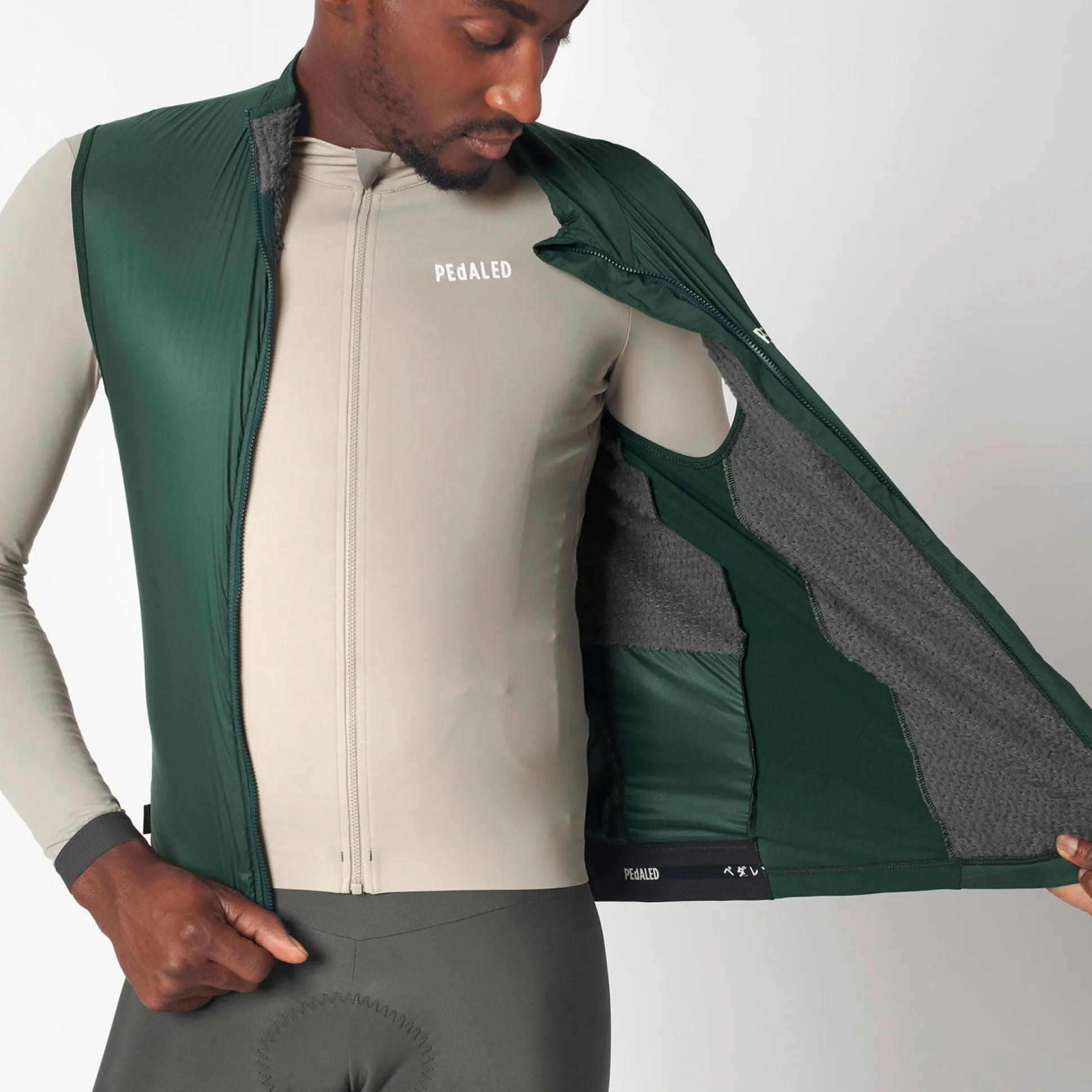 Gilet Pedaled Essential Alpha - Verde