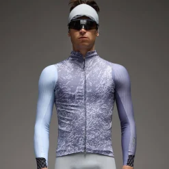 Gilet Q36.5 Gregarius Hybrid Alpi Camo - Blu
