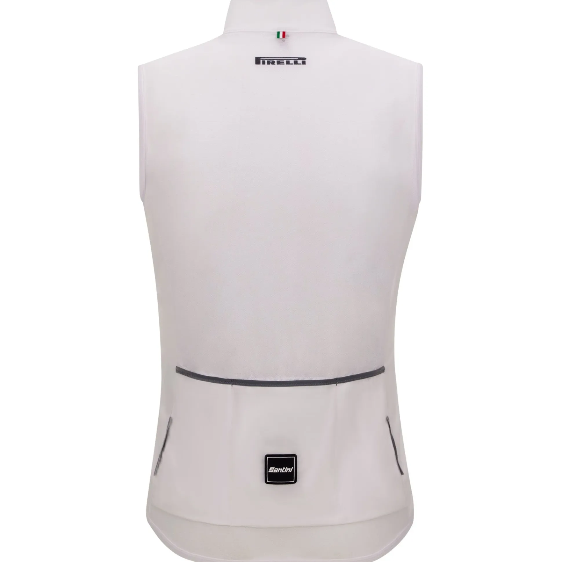 Gilet Santini x PIRELLI - Bianco