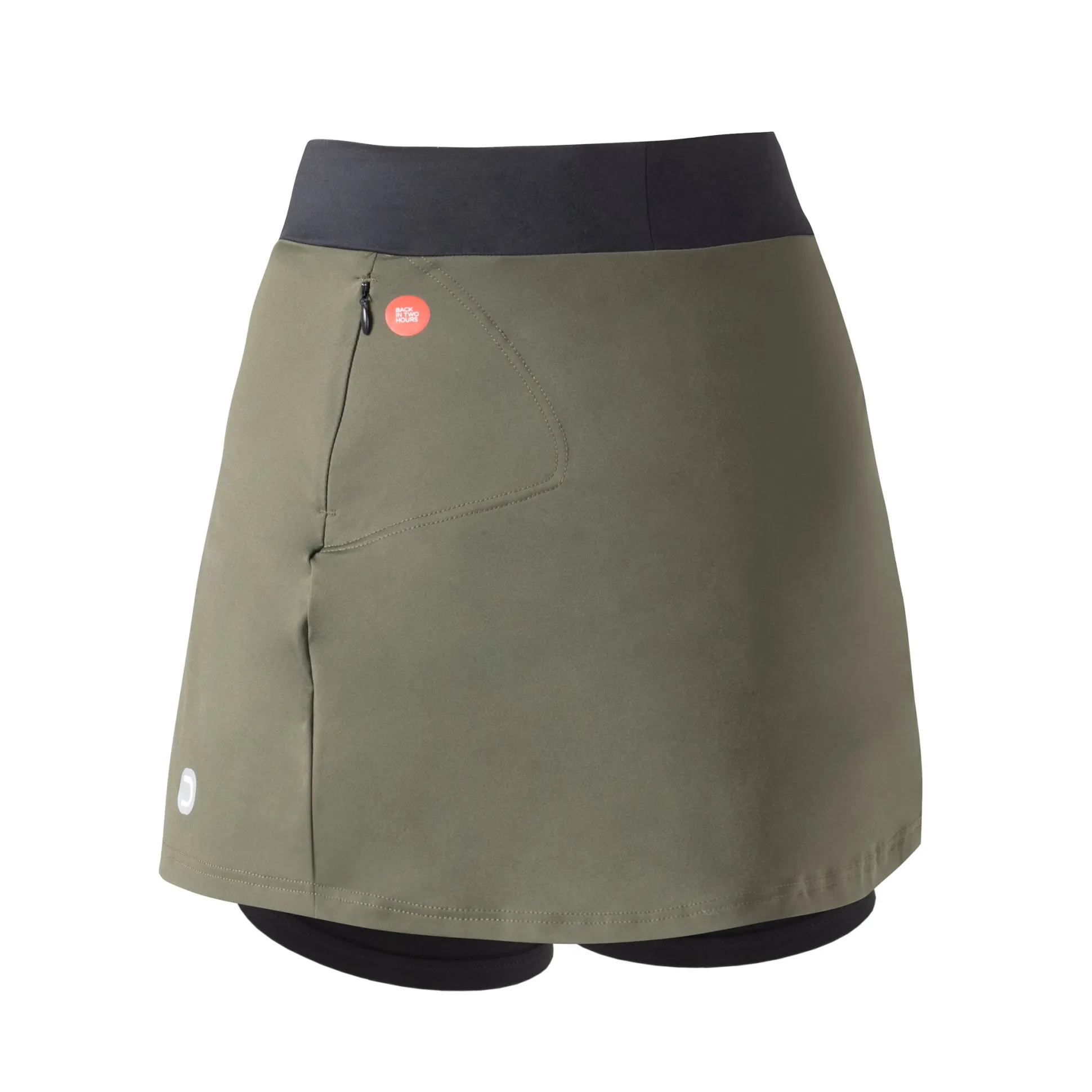 Gonna Dotout Fusion Donna (senza fondello) - Verde-Nero