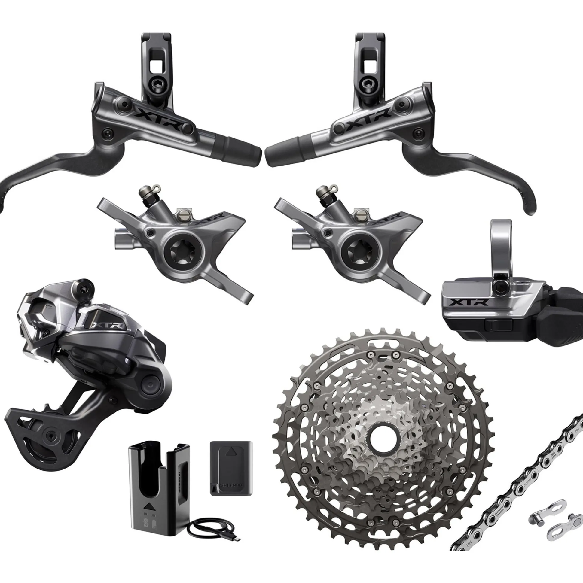Gruppo Shimano XTR Di2 M9200 12V 34T - 10/51 D