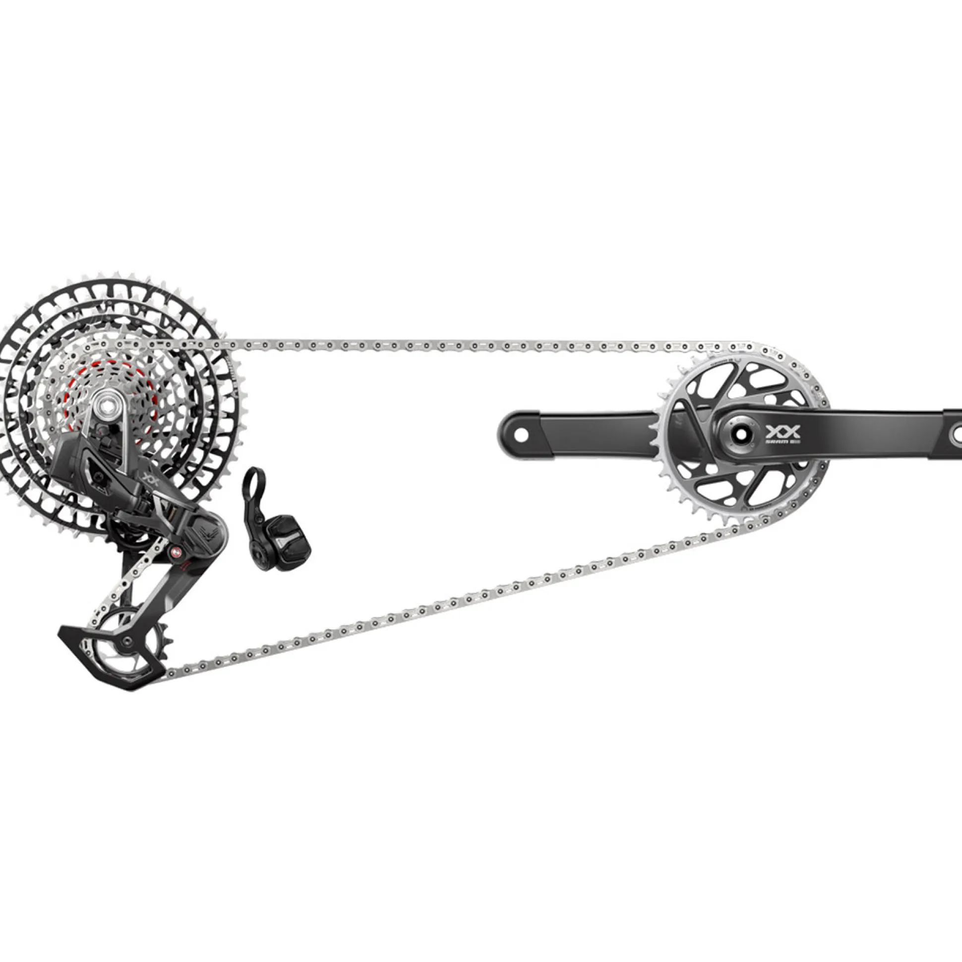 Gruppo Sram xx sl Eagle AXS dub boost T-type - 34