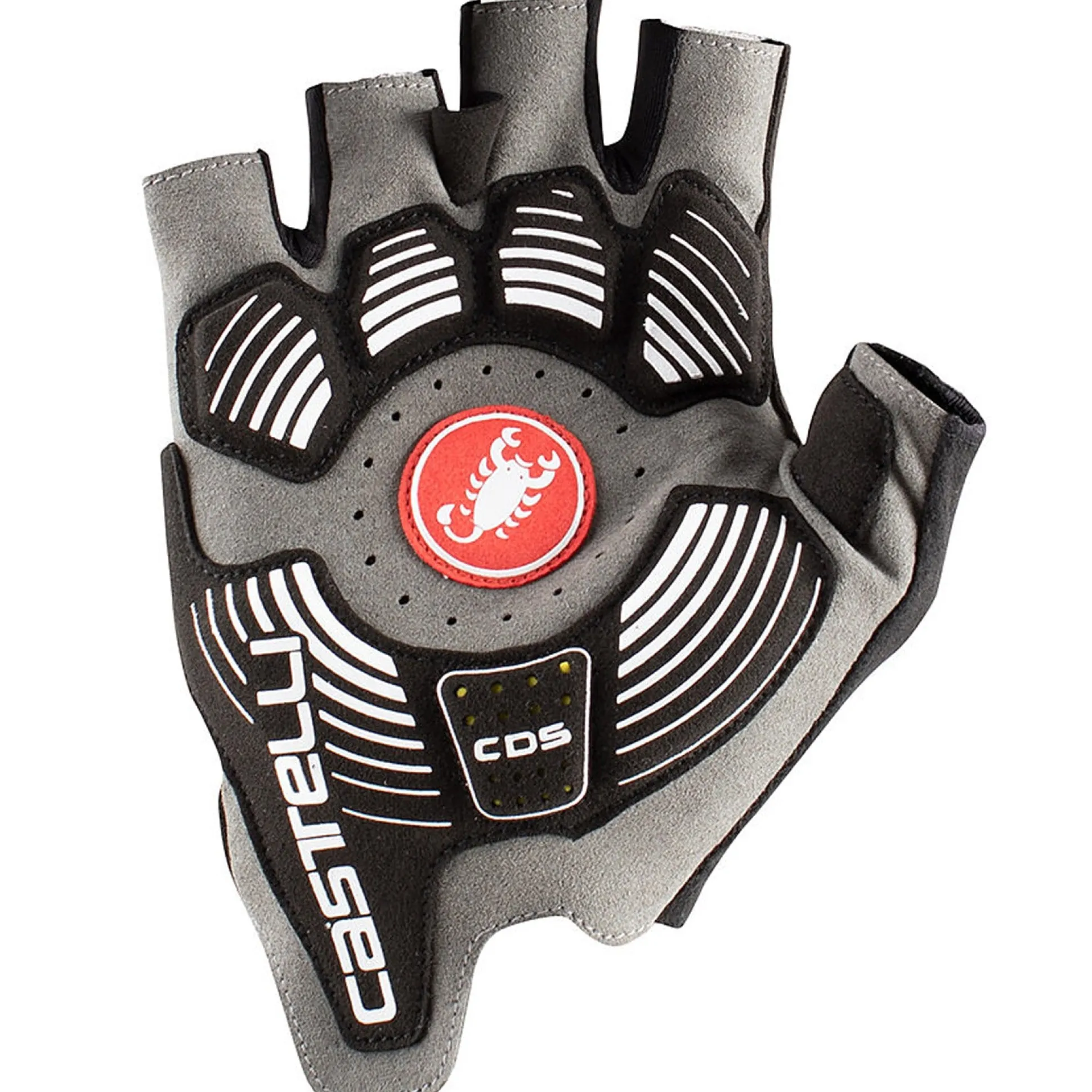 Guanti Castelli Rosso Corsa Pro V - Grigio scuro