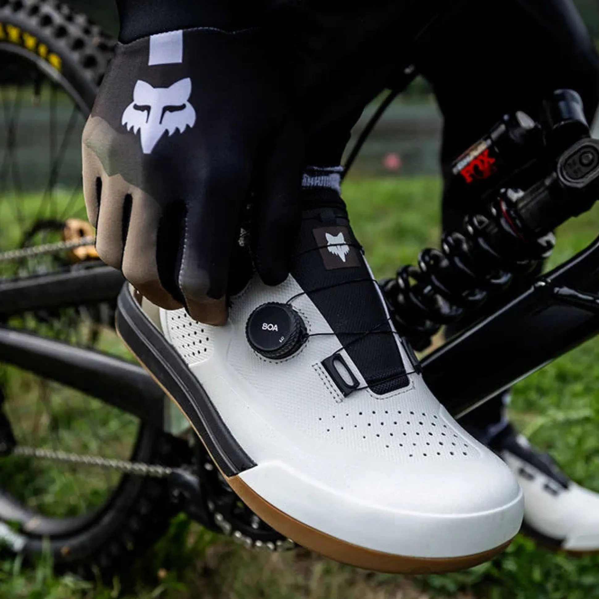 Guanti Fox Flexair Greg Minnaar - Verde
